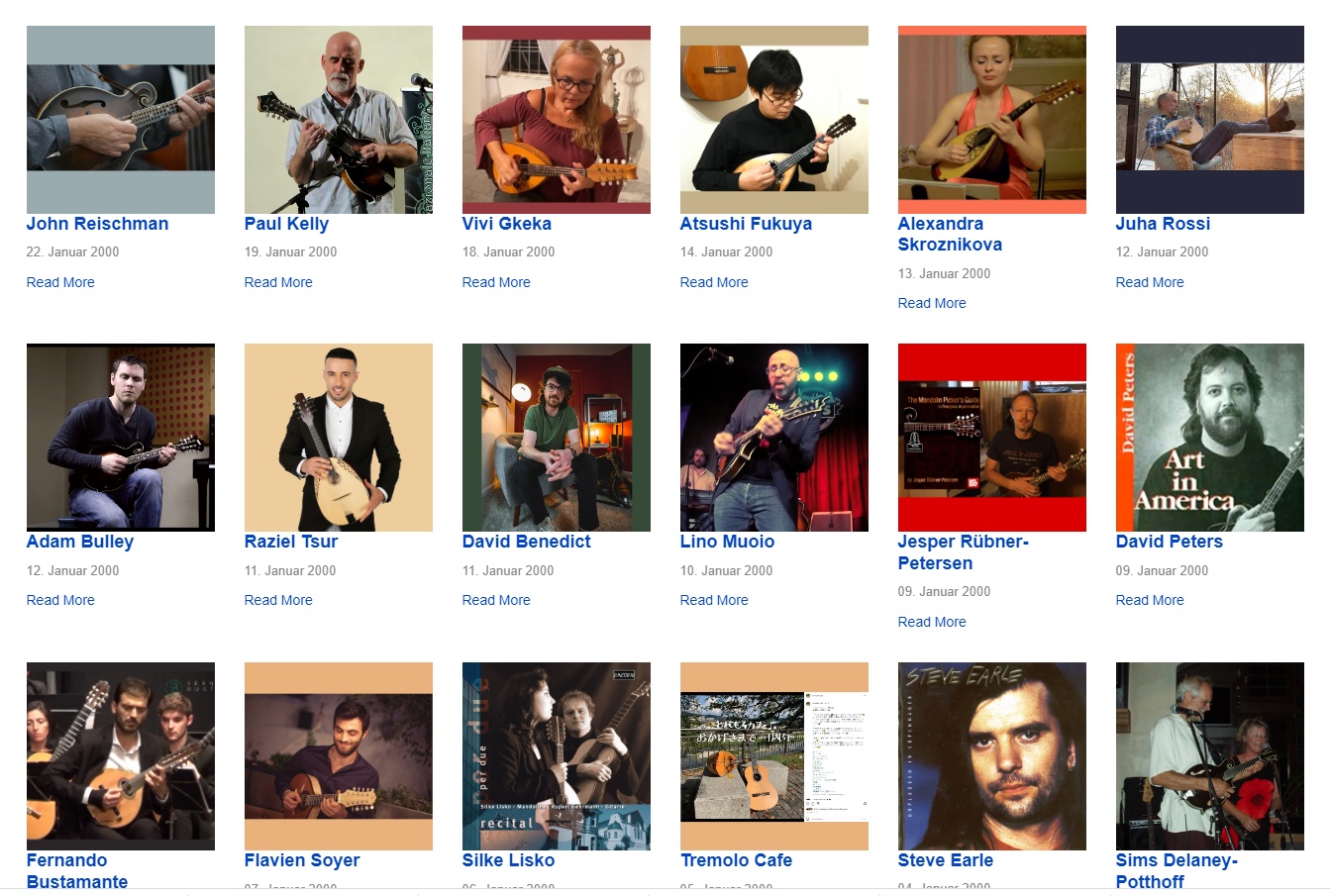 You are currently viewing Mandolinenspieler Kurzportraits