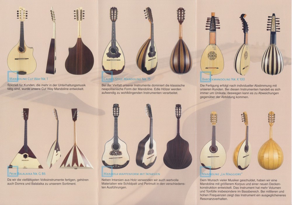 mandoline instrument des jahres 2023 Guriema Katalog