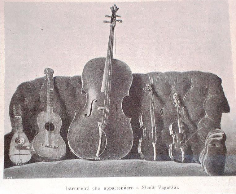 Mandoline Gitarre Cello Viollin Nicolo Paganini