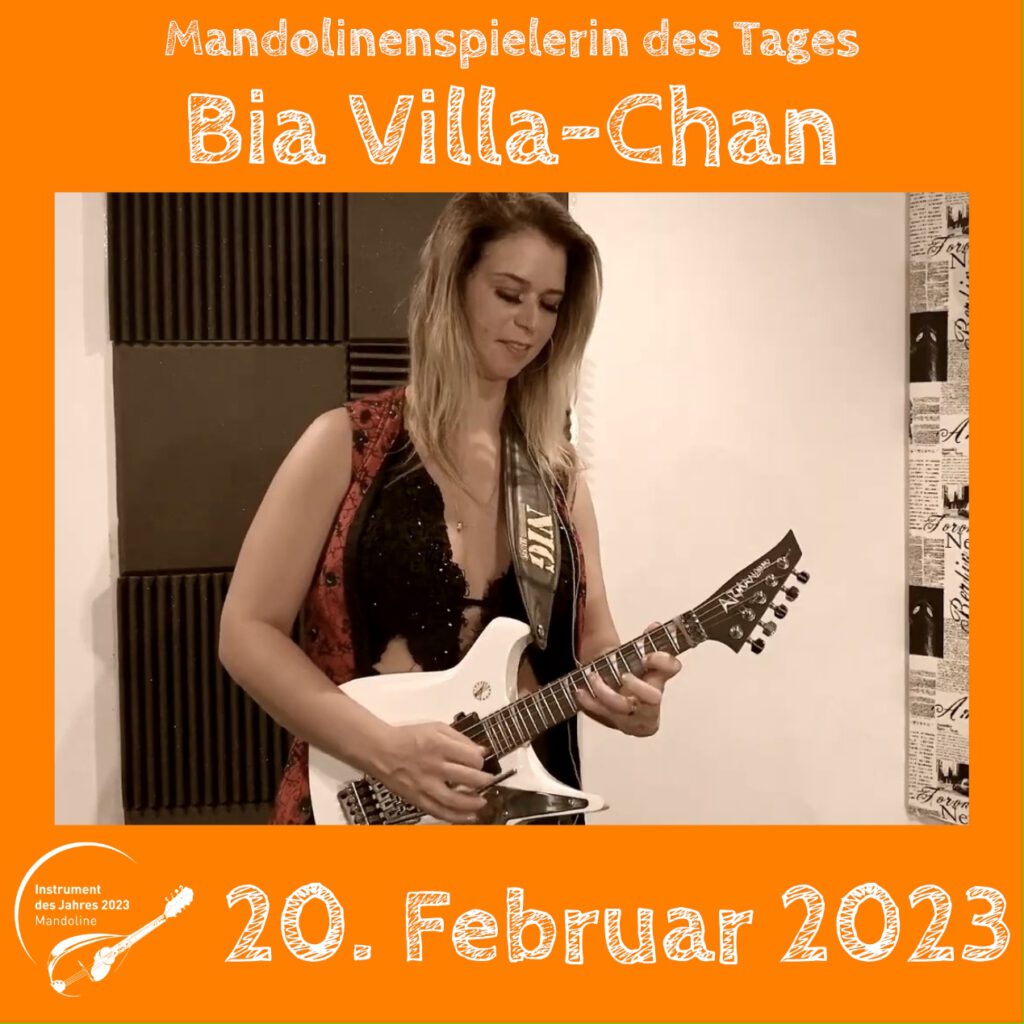 Bia Villa-Chan Mandolinenspieler des Tages Instrument des Jahres 2023