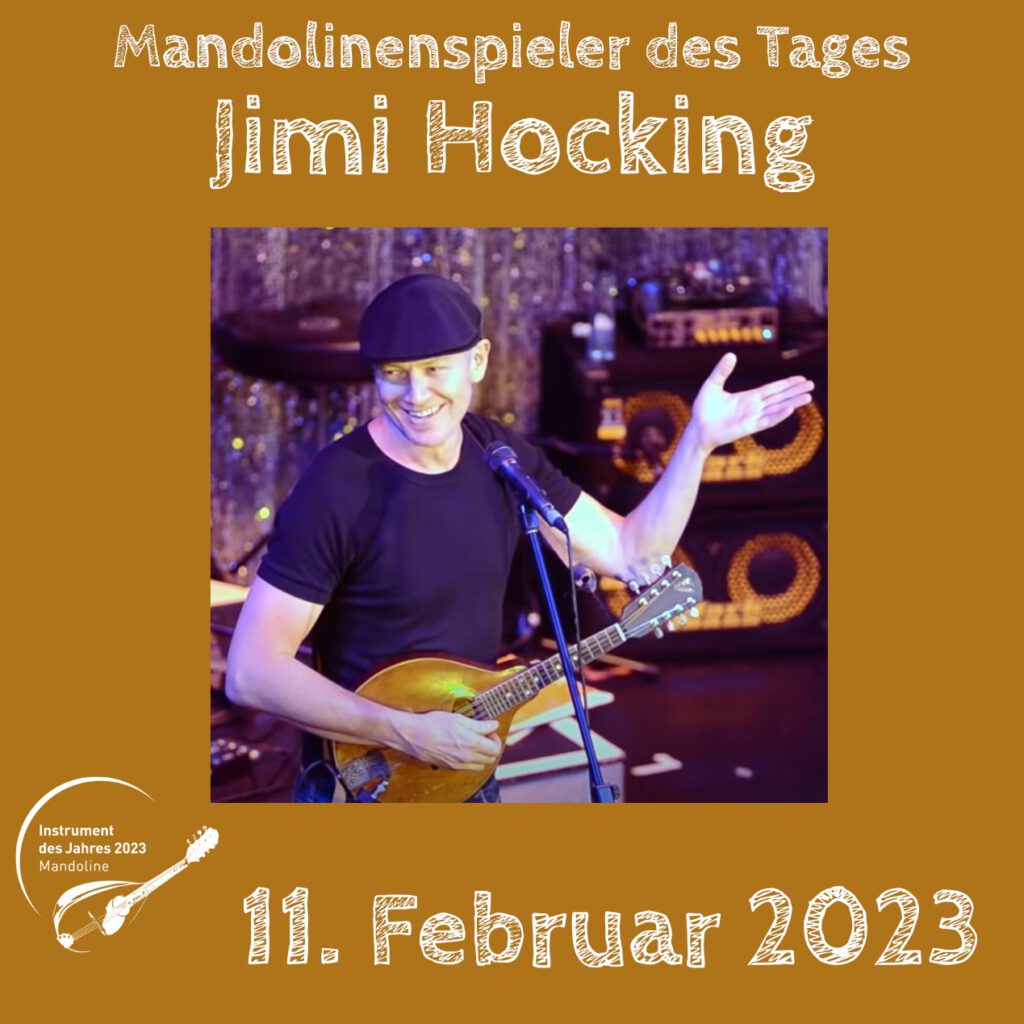 Jimi Hocking Mandolinenspielerin des Tages Instrument des Jahres 2023