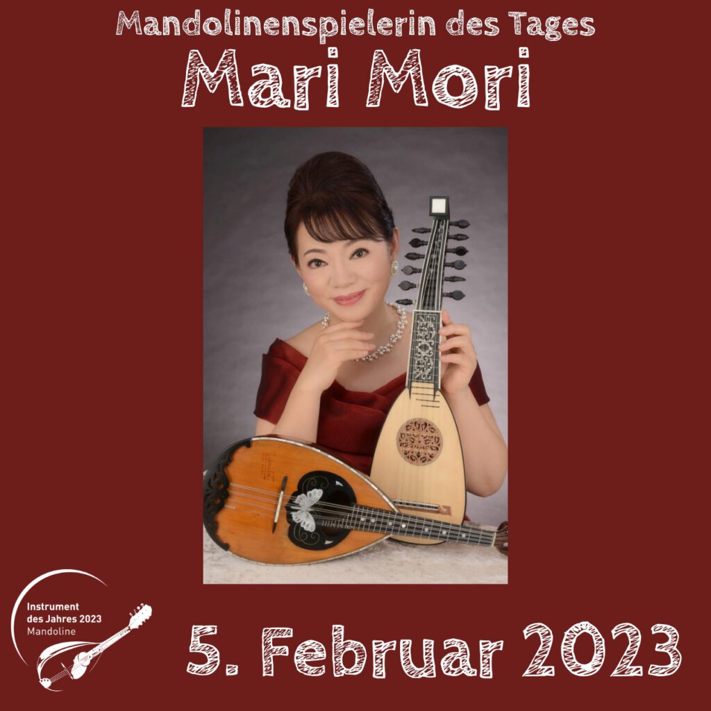 Mari Mori Mandolinenspielerin des Tages Instrument des Jahres 2023