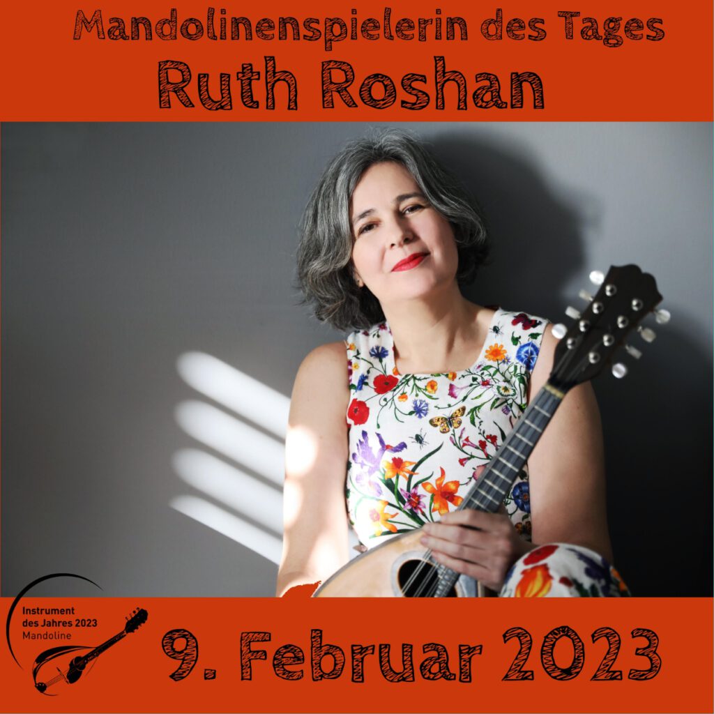 Ruth Roshan Mandolinenspielerin des Tages Instrument des Jahres 2023