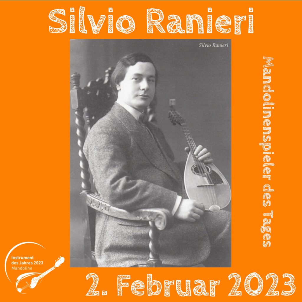 Silvio Ranieri Mandolinenspieler des Tages Instrument des Jahres 2023