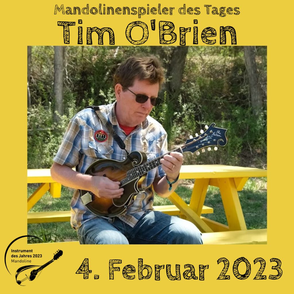 Tim O'Brien Mandolinenspieler des Tages Instrument des Jahres 2023