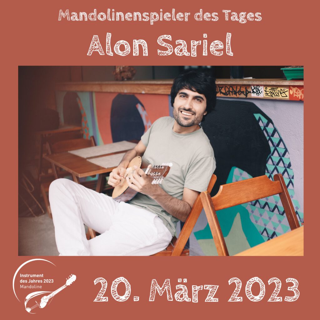 Alon Sariel Mandolinenspielerin des Tages Instrument des Jahres 2023