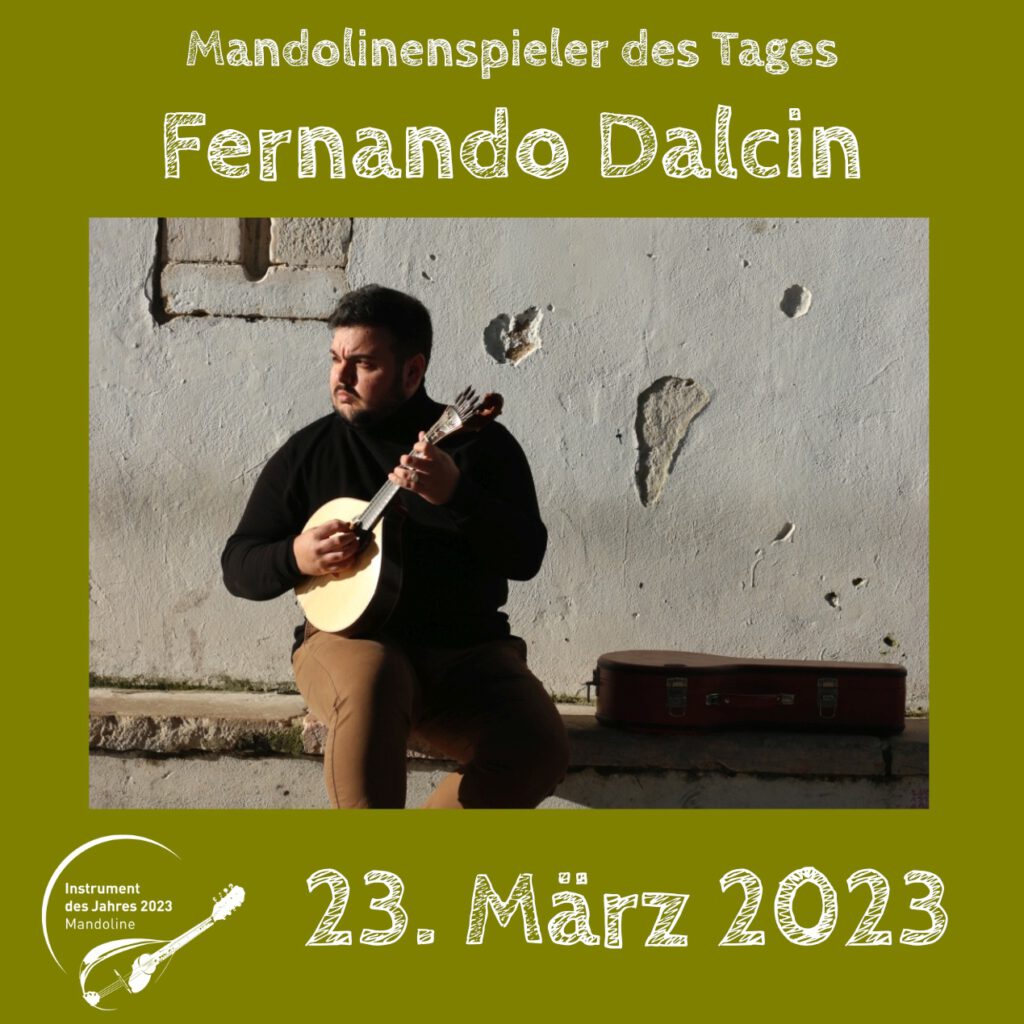Fernando Dalcin Mandolinenspielerin des Tages Instrument des Jahres 2023