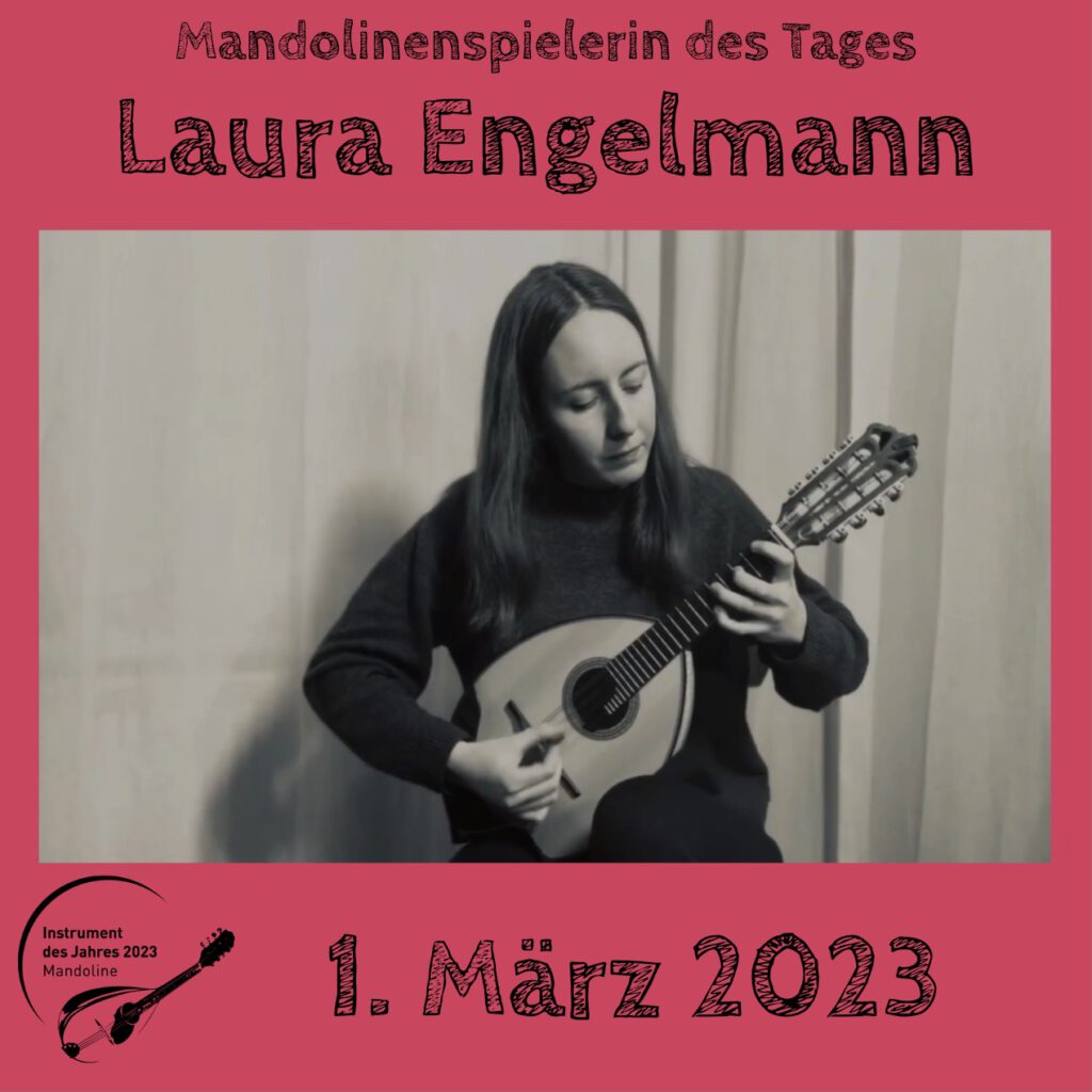 Laura Engelmann Mandolinenspieler des Tages Instrument des Jahres 2023