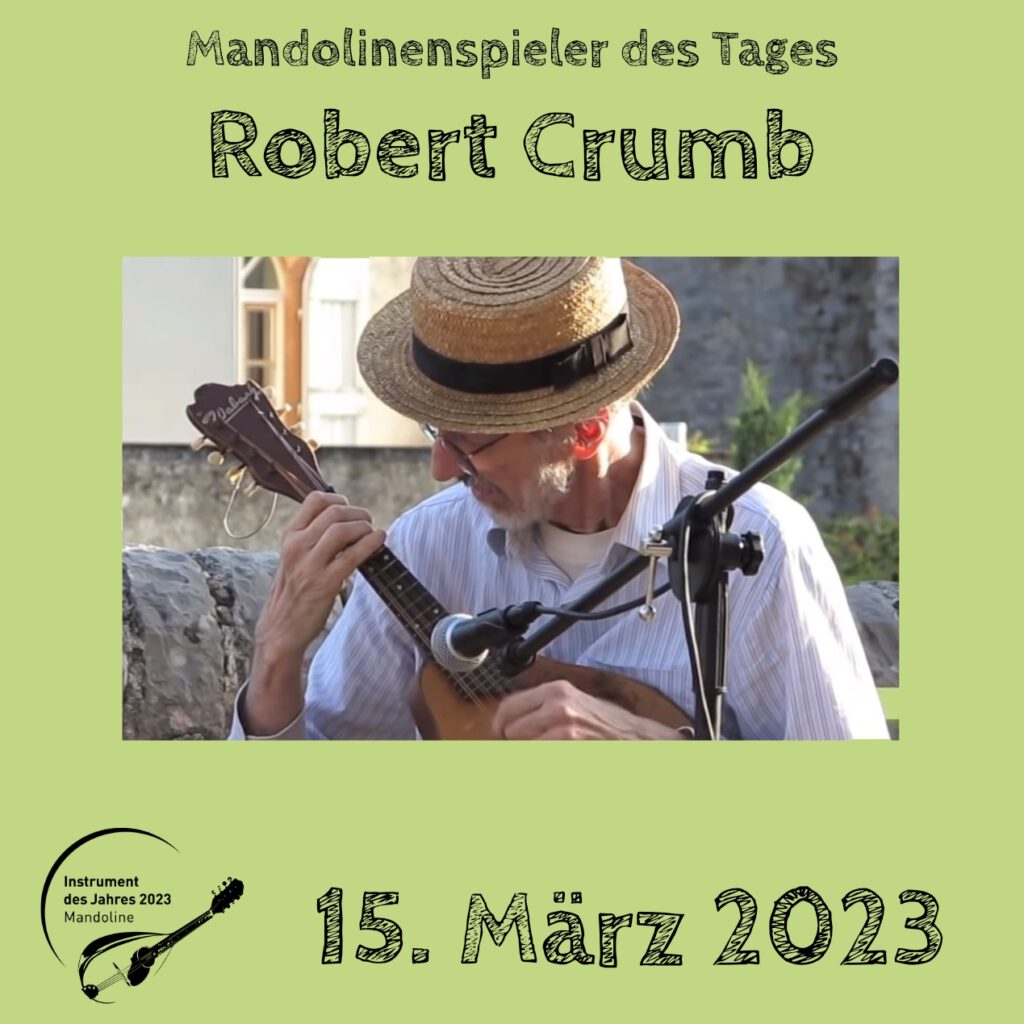 Robert Crumb Mandolinenspielerin des Tages Instrument des Jahres 2023