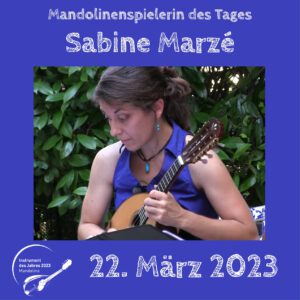 Read more about the article 22. März – Sabine Marzé