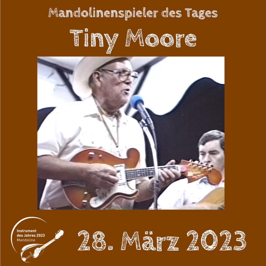 Tiny Moore Mandolinenspielerin des Tages Instrument des Jahres 2023