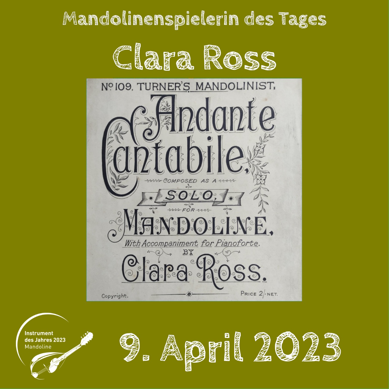 You are currently viewing 9. April – Clara Ross