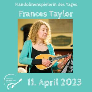 Read more about the article 11. April – Frances Taylor