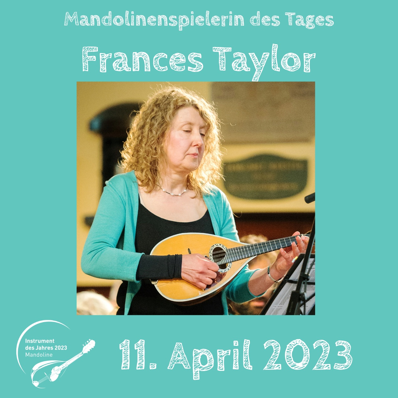 You are currently viewing 11. April – Frances Taylor