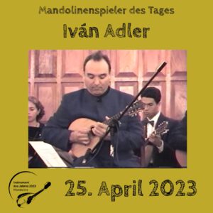 Read more about the article 25. April – Iván Adler
