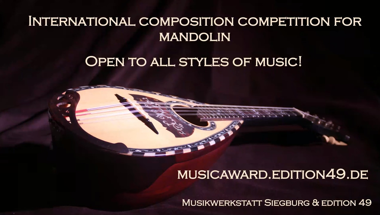 You are currently viewing Internationaler Kompositionswettbewerb für Werke mit Mandoline
