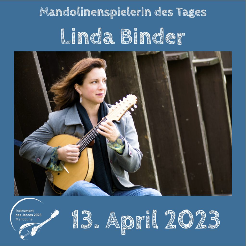 Linda Binder Mandolinenspielerin Mandolinenspieler des Tages Instrument des Jahres 2023