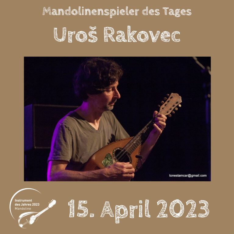 Read more about the article 15. April – Uroš Rakovec