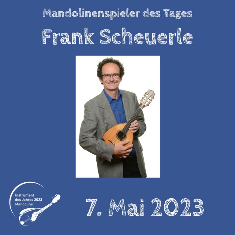 Read more about the article 7. Mai – Frank Scheuerle
