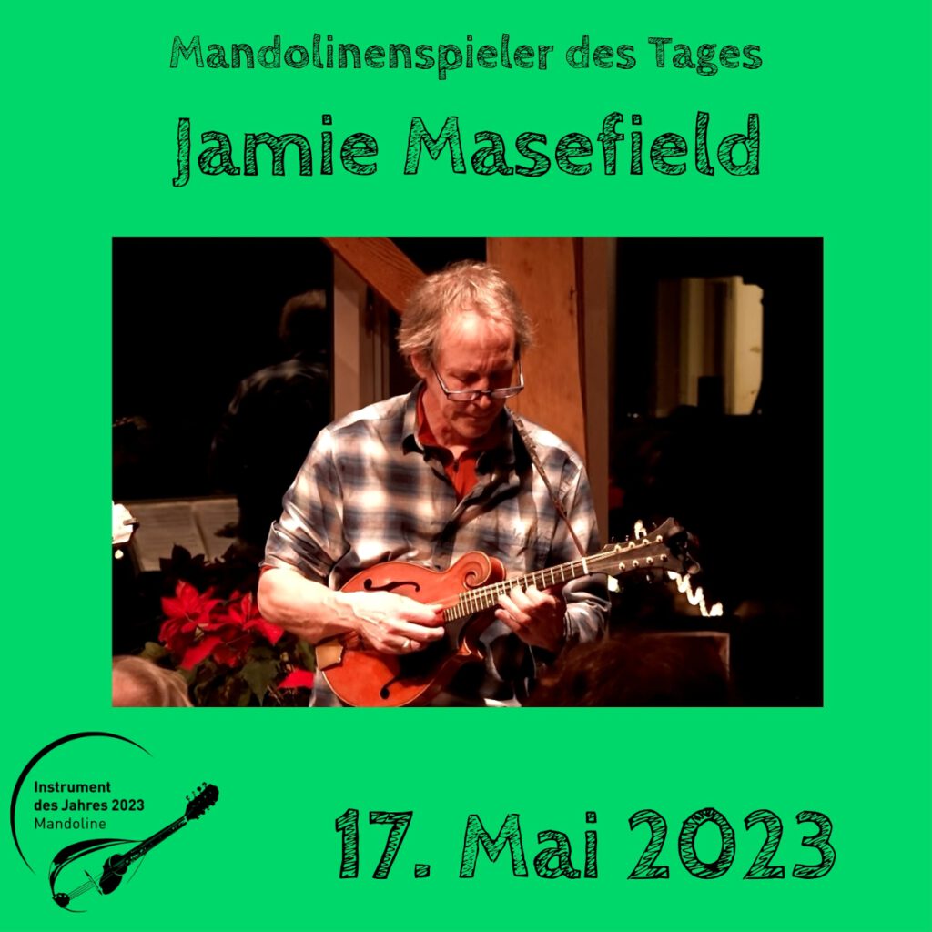 Jamie Masefield Mandolinenspielerin Mandolinenspieler des Tages Instrument des Jahres 2023