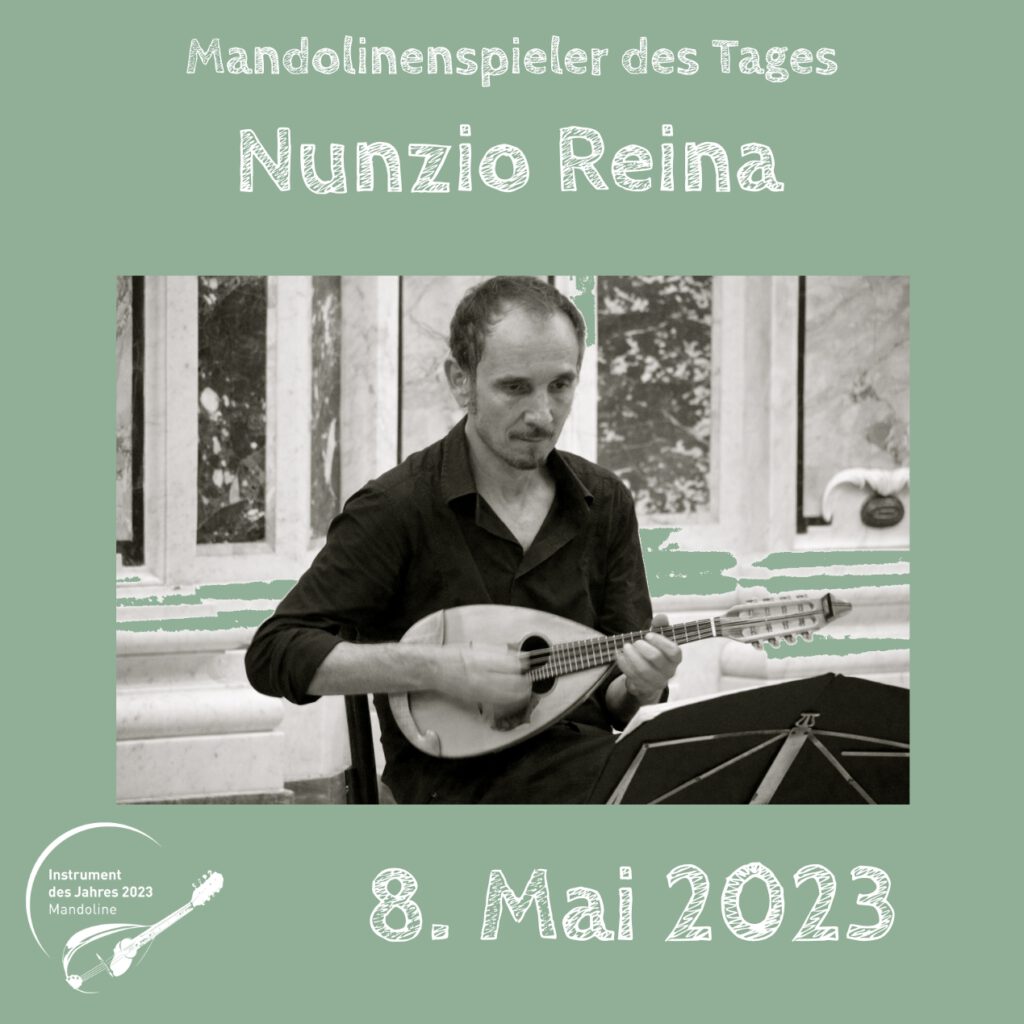 Nunzio Reina Mandolinenspielerin Mandolinenspieler des Tages Instrument des Jahres 2023