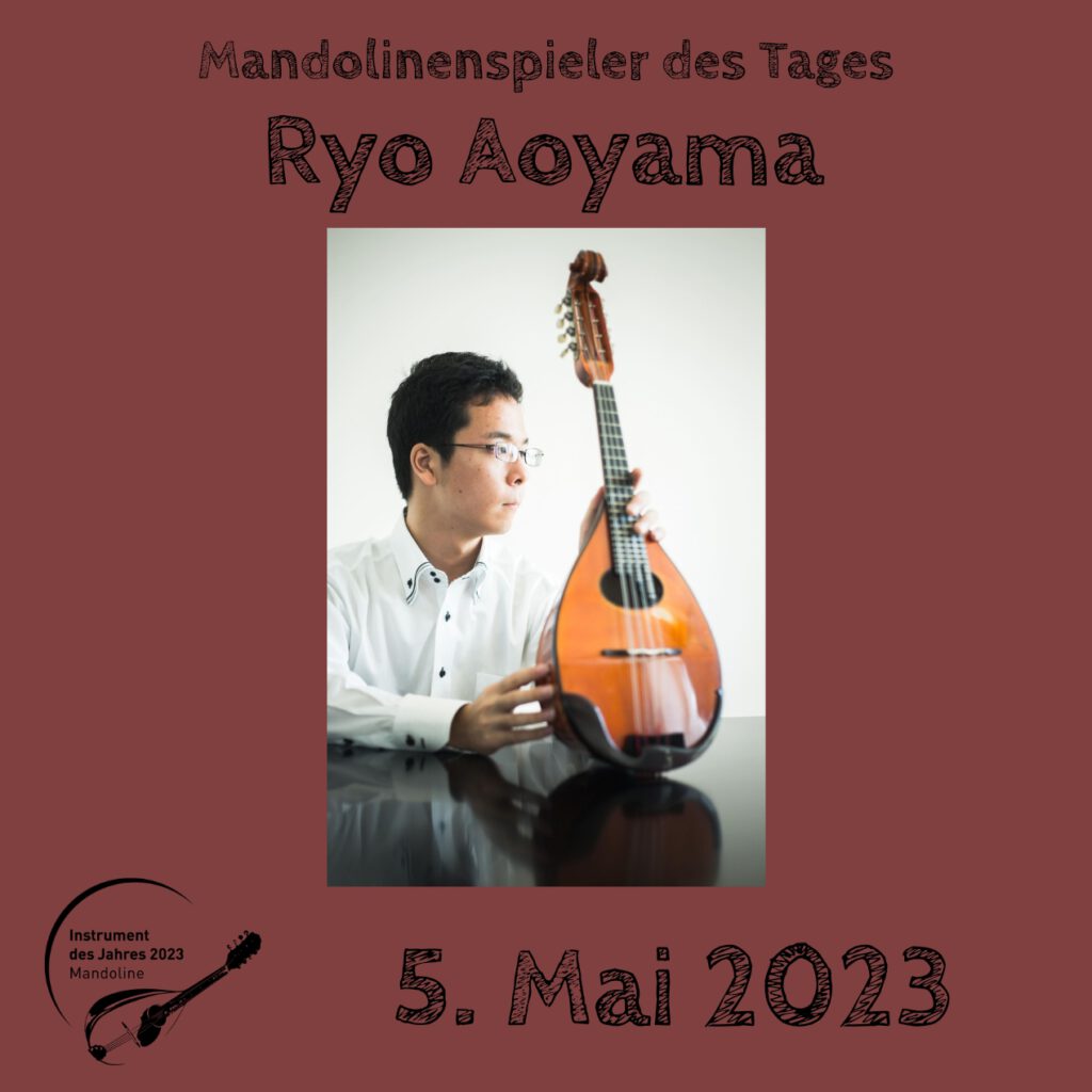 Ryo Aoyama Mandolinenspielerin Mandolinenspieler des Tages Instrument des Jahres 2023