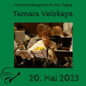 Read more about the article 20. Mai – Tamara Volskaya