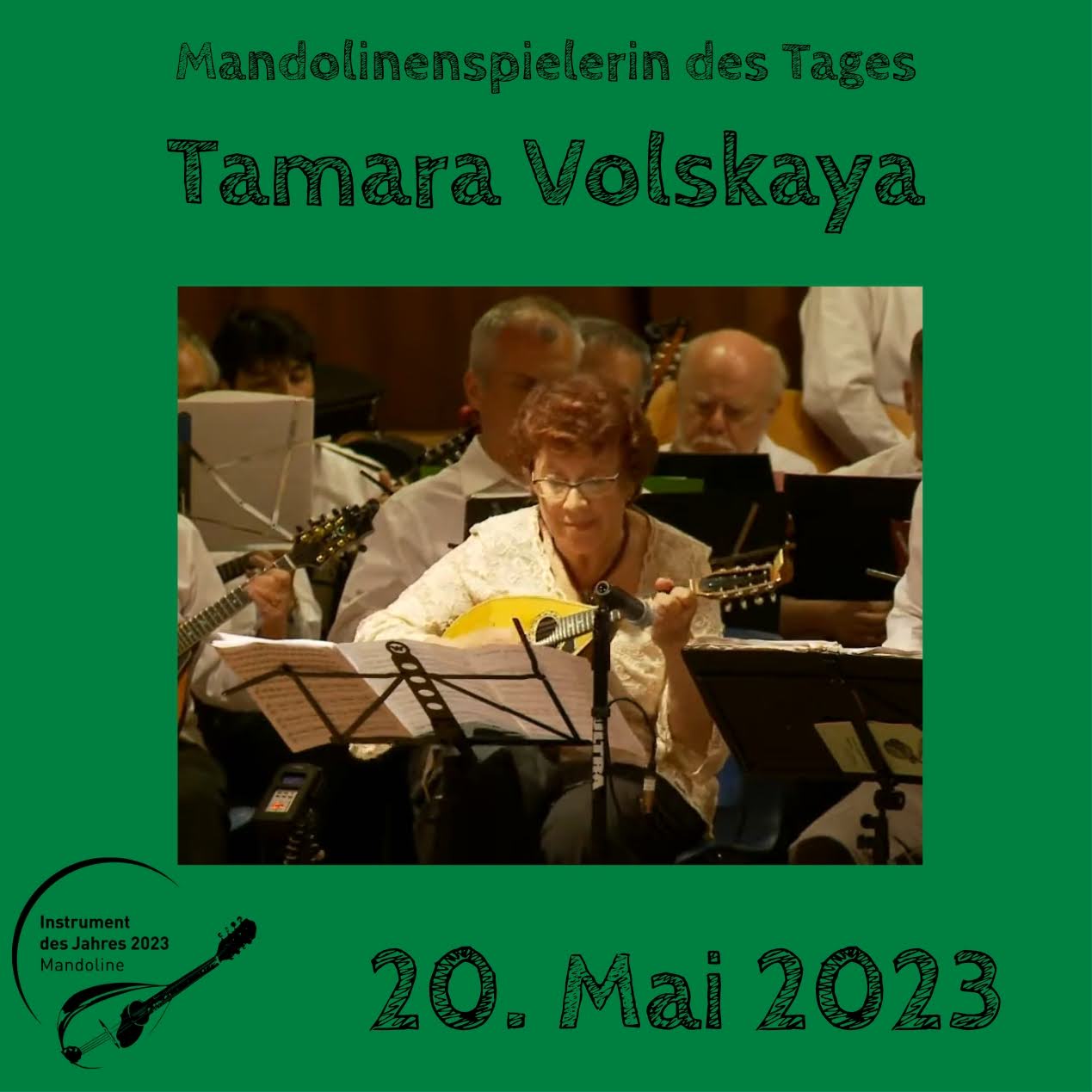 You are currently viewing 20. Mai – Tamara Volskaya