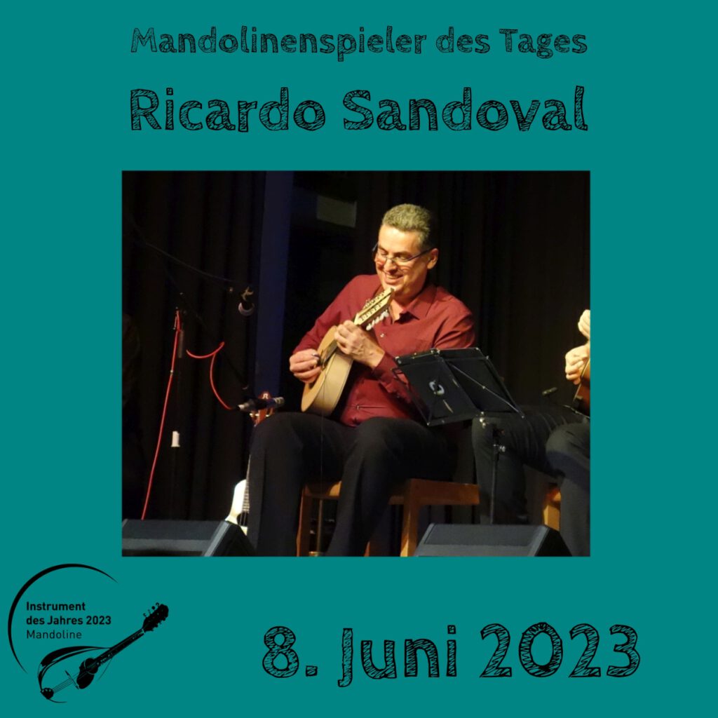 Ricardo Sandoval Mandolinenspielerin Mandolinenspieler des Tages Instrument des Jahres 2023