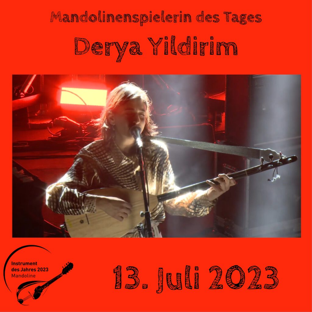 Derya Yildirim Mandolinenspielerin Mandolinenspieler des Tages Instrument des Jahres 2023