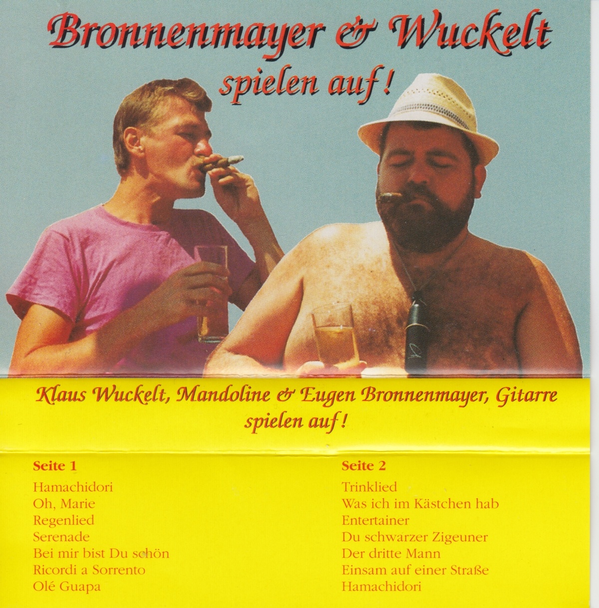 You are currently viewing Bronnenmayer und Wuckelt spielen auf!