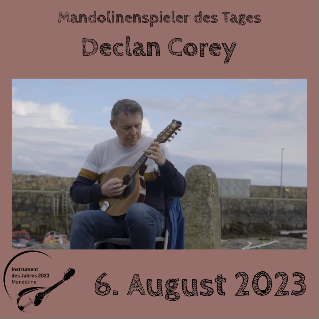 Declan Corey Mandolinenspielerin Mandolinenspieler des Tages Instrument des Jahres 2023