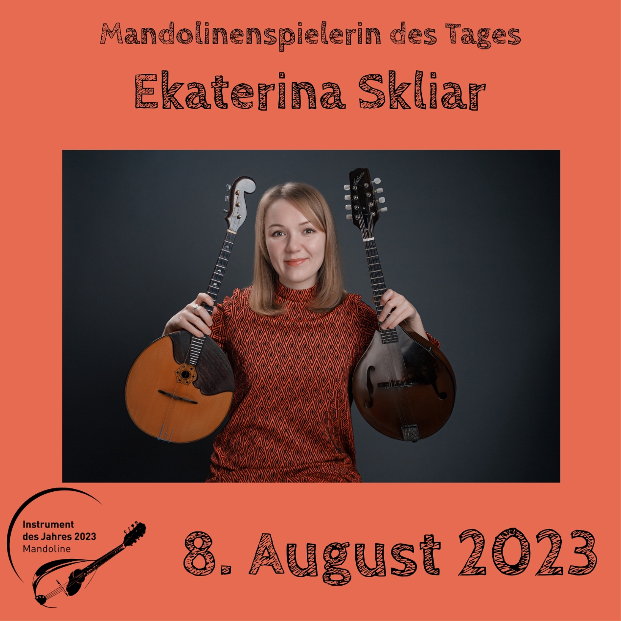 You are currently viewing 8. August – Ekaterina Skliar