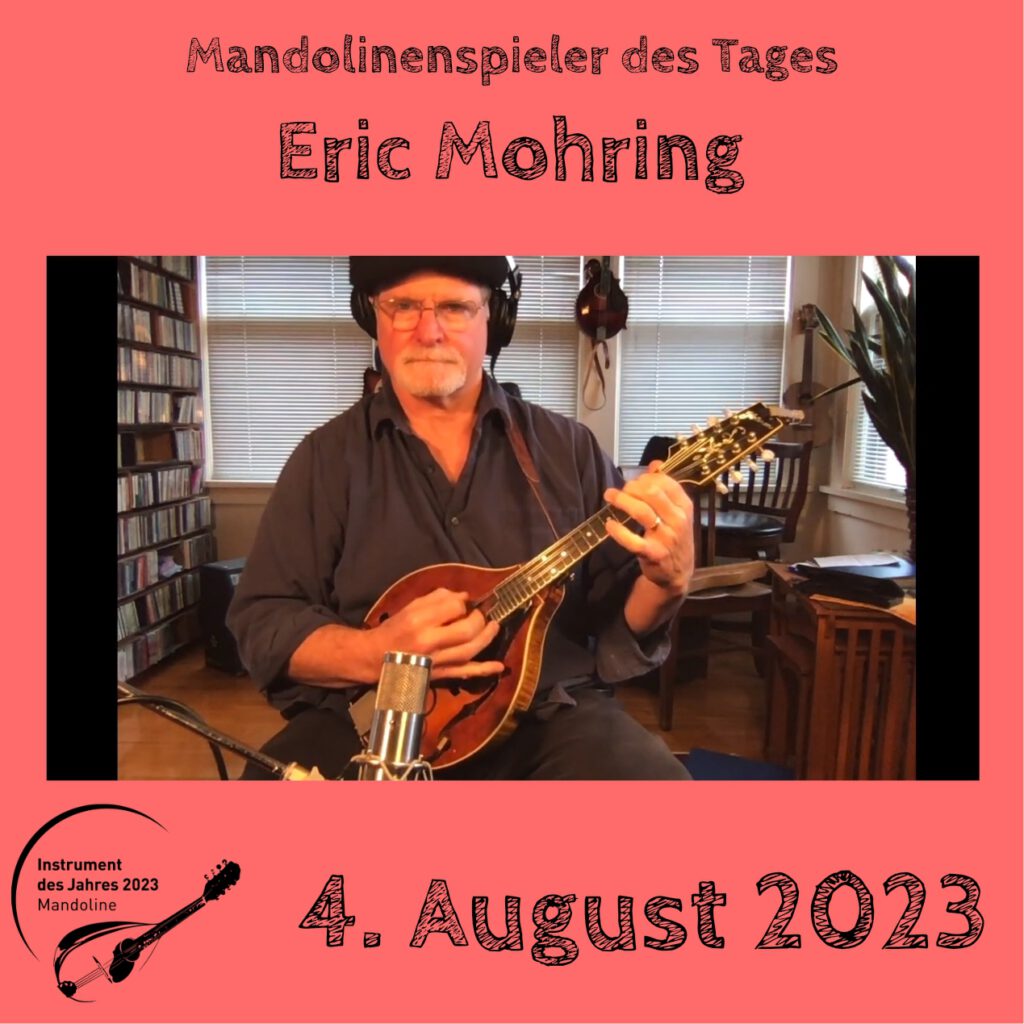 Eric Mohring Mandolinenspielerin Mandolinenspieler des Tages Instrument des Jahres 2023
