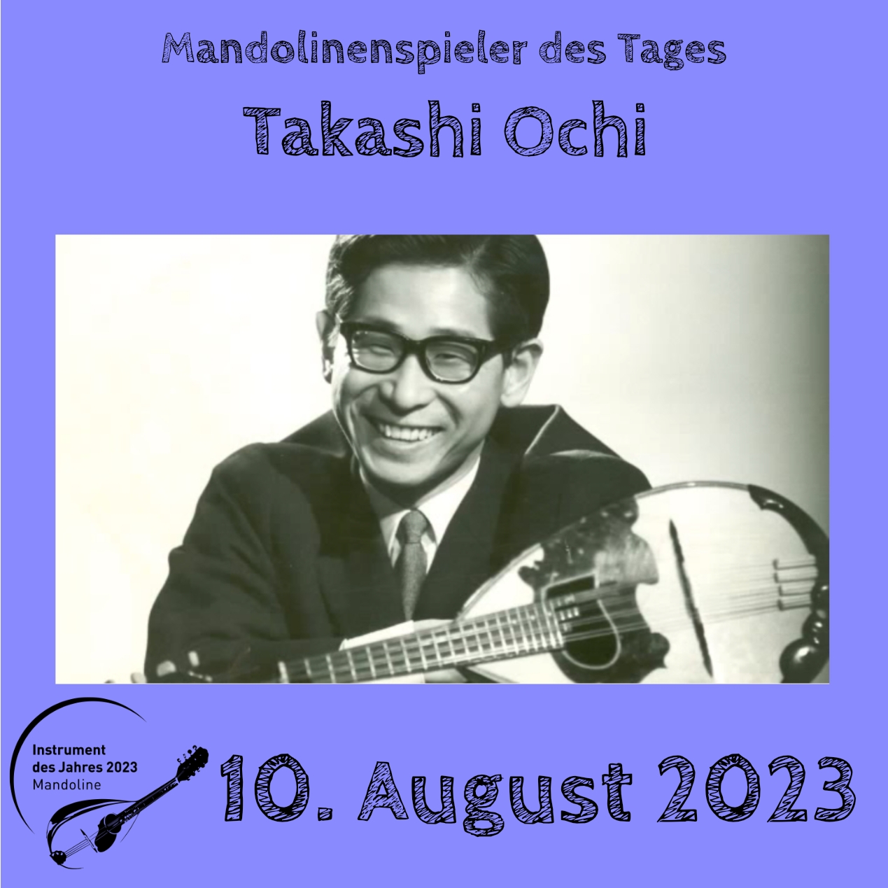 You are currently viewing 10. August – Takashi Ochi