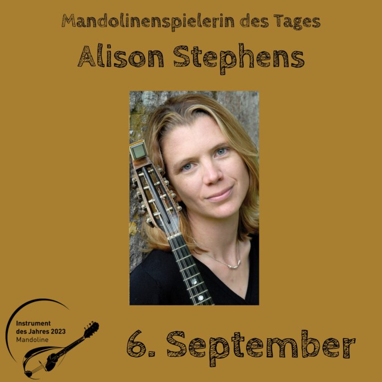 Read more about the article 6. September – Alison Stephens