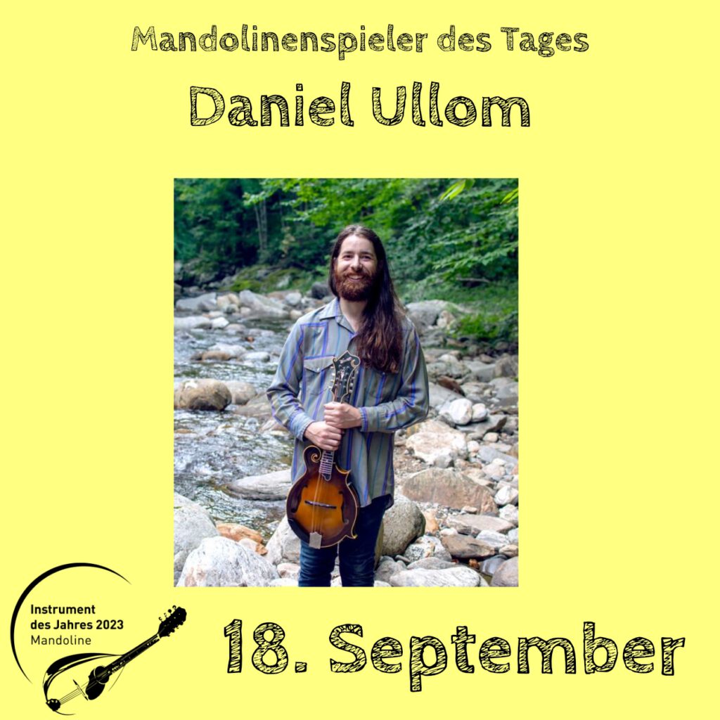 Daniel Ullom Mandolinenspielerin Mandolinenspieler des Tages Instrument des Jahres 2023