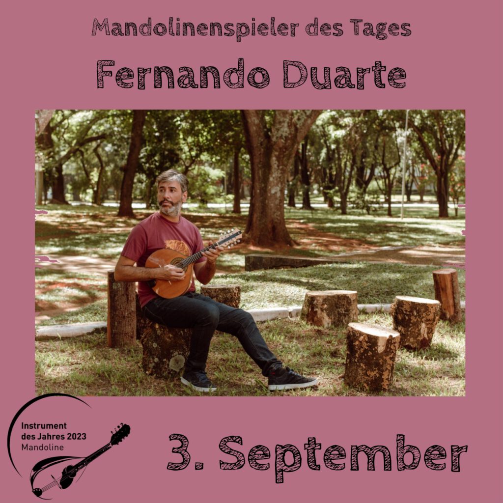 Fernando Duarte Mandolinenspielerin Mandolinenspieler des Tages Instrument des Jahres 2023