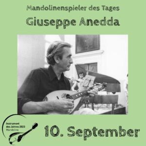 Read more about the article 10. September – Giuseppe Anedda