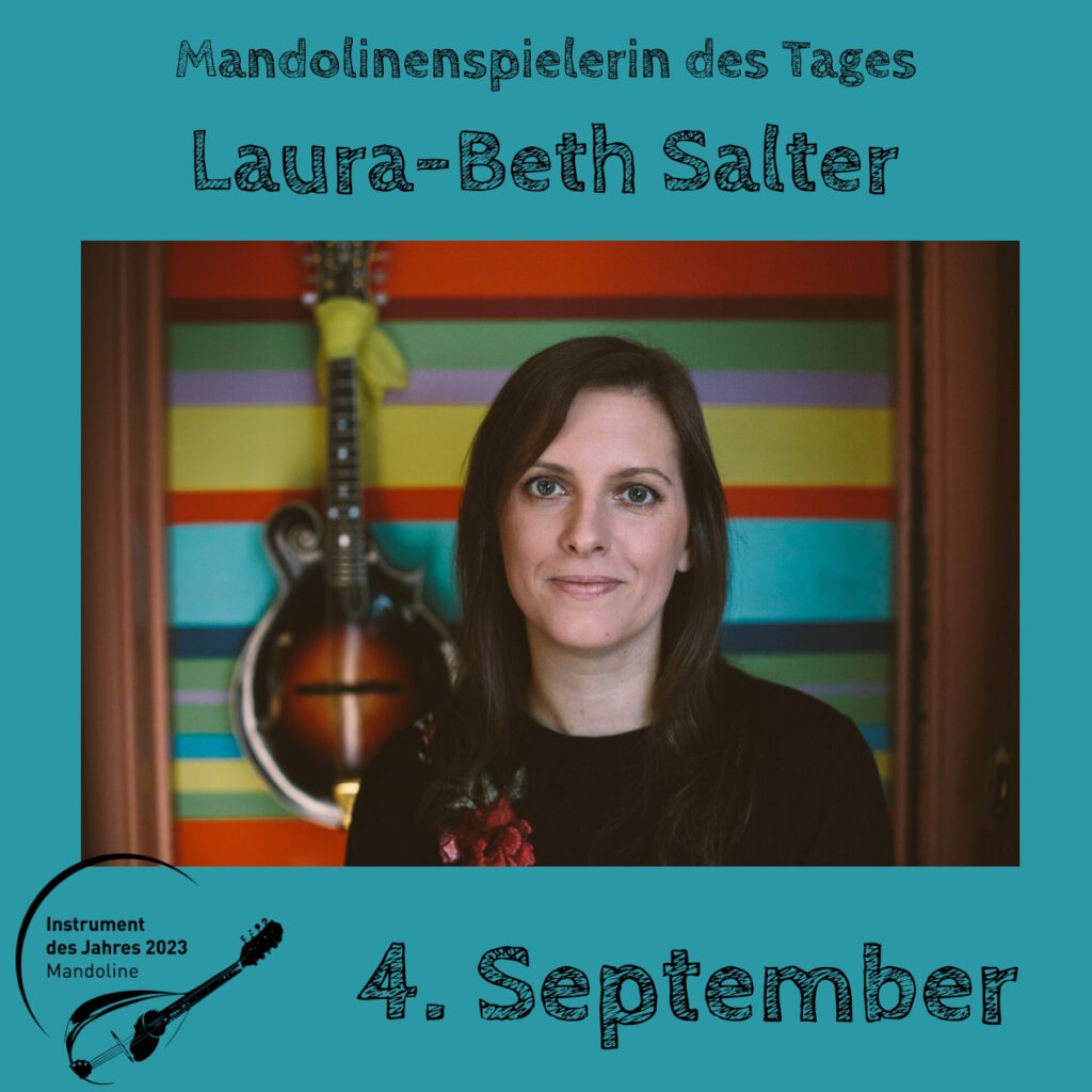 Laura-Beth Salter Mandolinenspielerin Mandolinenspieler des Tages Instrument des Jahres 2023