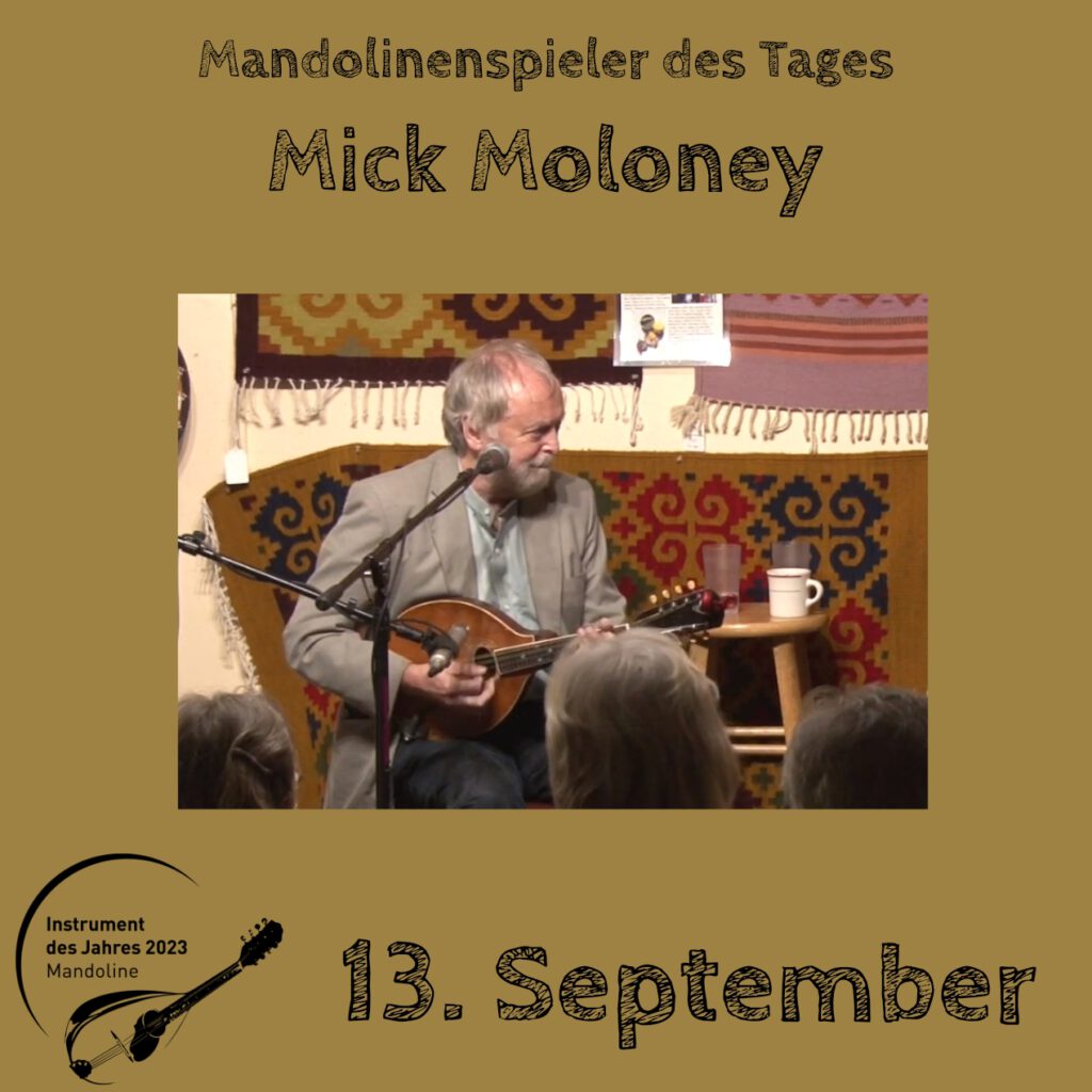 Mick Moloney Mandolinenspielerin Mandolinenspieler des Tages Instrument des Jahres 2023