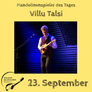 Read more about the article 23. September – Villu Talsi