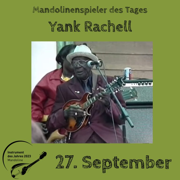Read more about the article 27. September – Yank Rachell