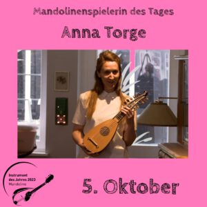 Read more about the article 5. Oktober – Anna Torge
