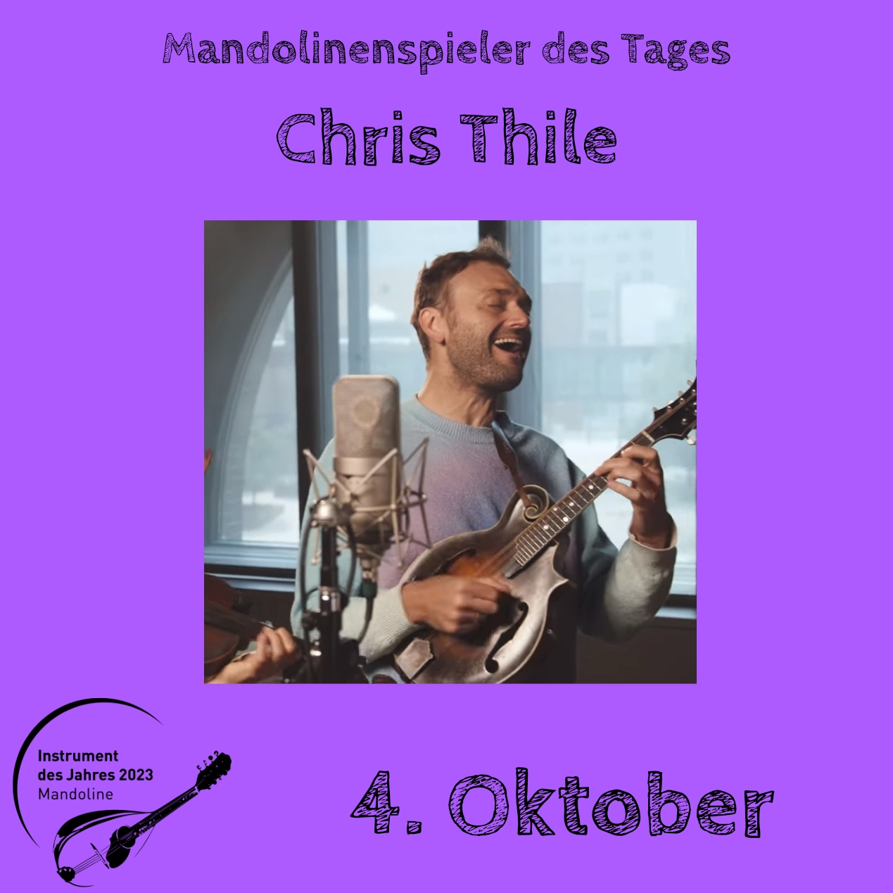You are currently viewing 4. Oktober – Chris Thile