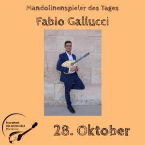 Read more about the article 28. Oktober – Fabio Gallucci