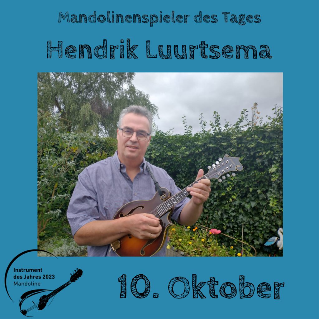 Hendrik Luurtsema Mandolinenspielerin Mandolinenspieler des Tages Instrument des Jahres 2023