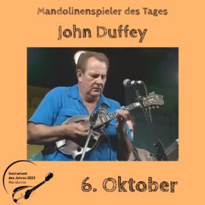 Read more about the article 6. Oktober – John Duffey
