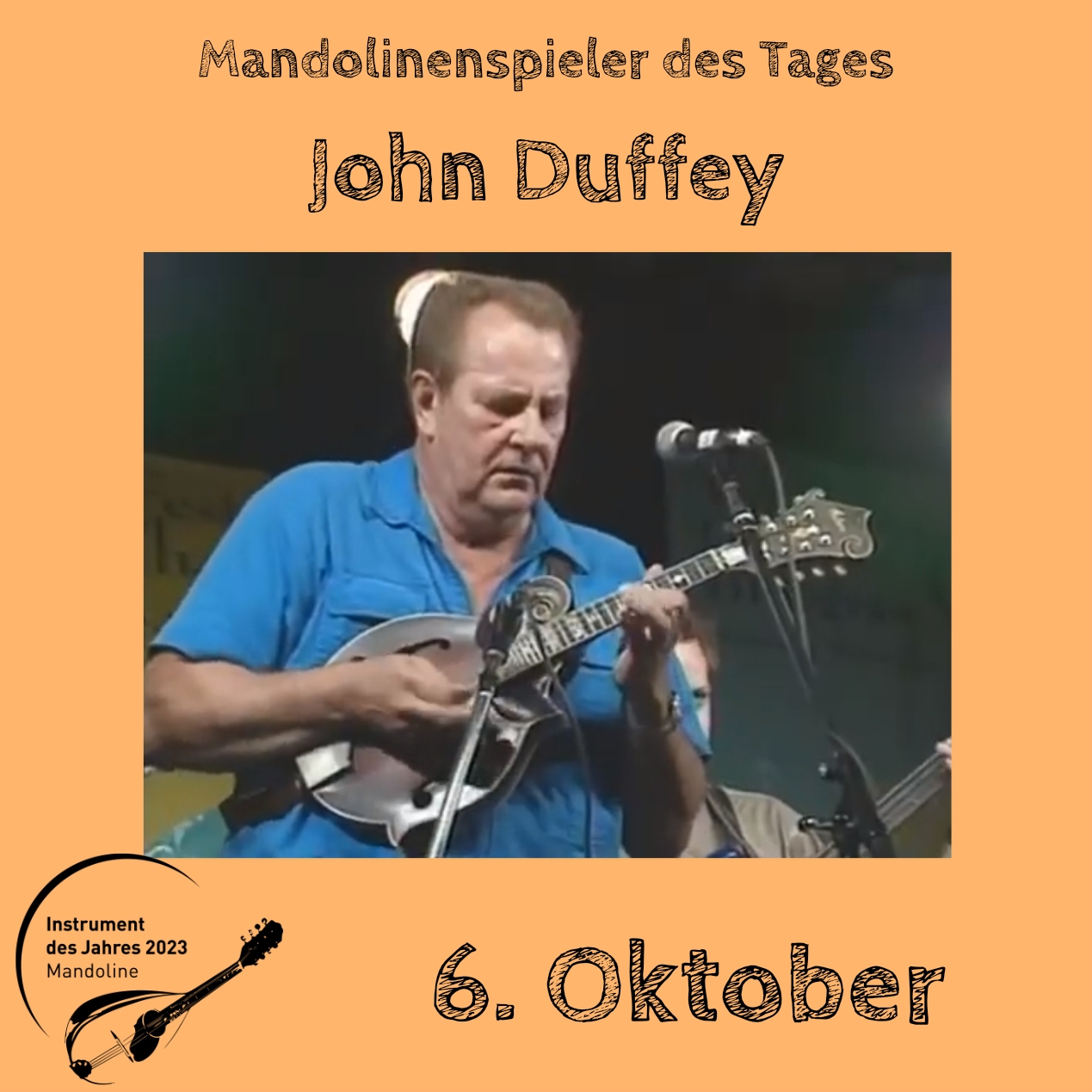 You are currently viewing 6. Oktober – John Duffey