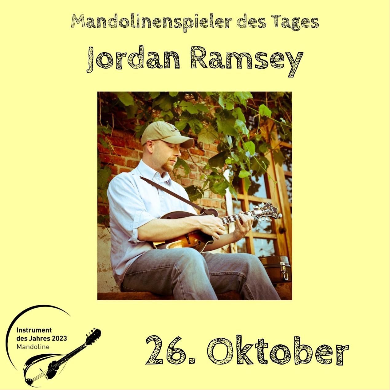 You are currently viewing 26. Oktober – Jordan Ramsey